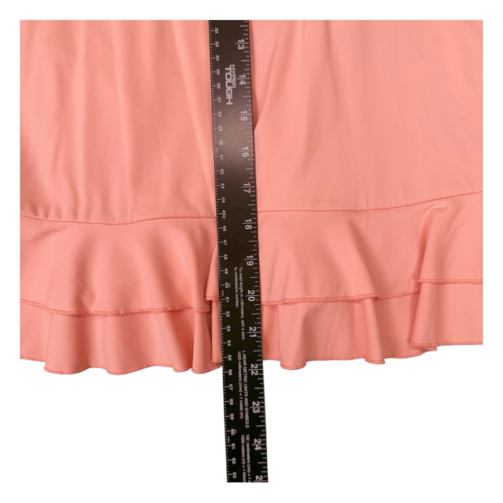 JoyLab Peach Coral Athletic Tennis Dress Built in Shorts Size Medium Activewear - Picture 6 of 7